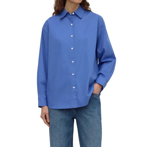 Assembly Label Micha Poplin L/S Shirt New Blue